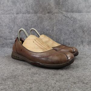 Merrell Shoes Womens 7 Ballet Flat Active Fashion Leather Comfort Charm Espresso